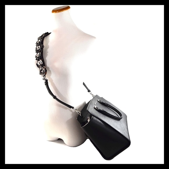 Michael Kors Selma Large Satchel 3D Floral Strap - Picture 6 of 13